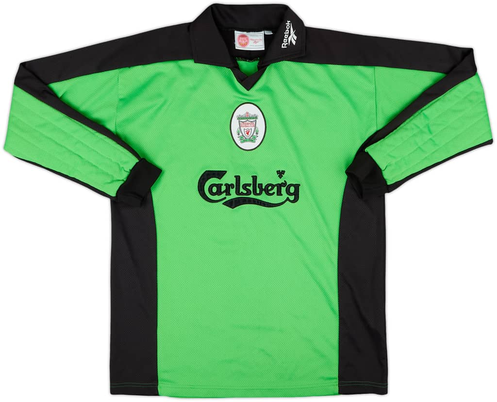 1998-99 Liverpool GK Shirt - 9/10 - (Y)