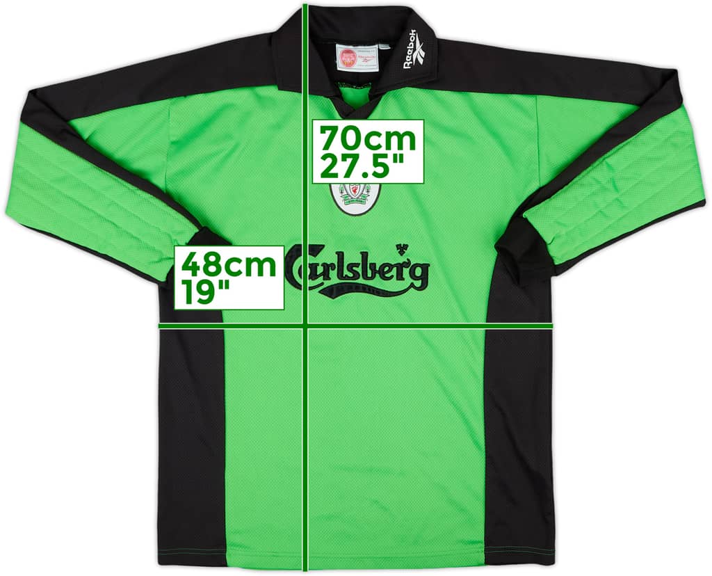 1998-99 Liverpool GK Shirt - 9/10 - (Y)