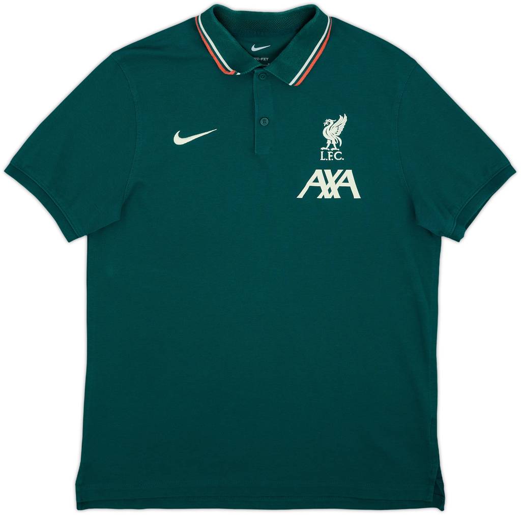 2021-22 Liverpool Nike Polo Shirt - 7/10 - (M)