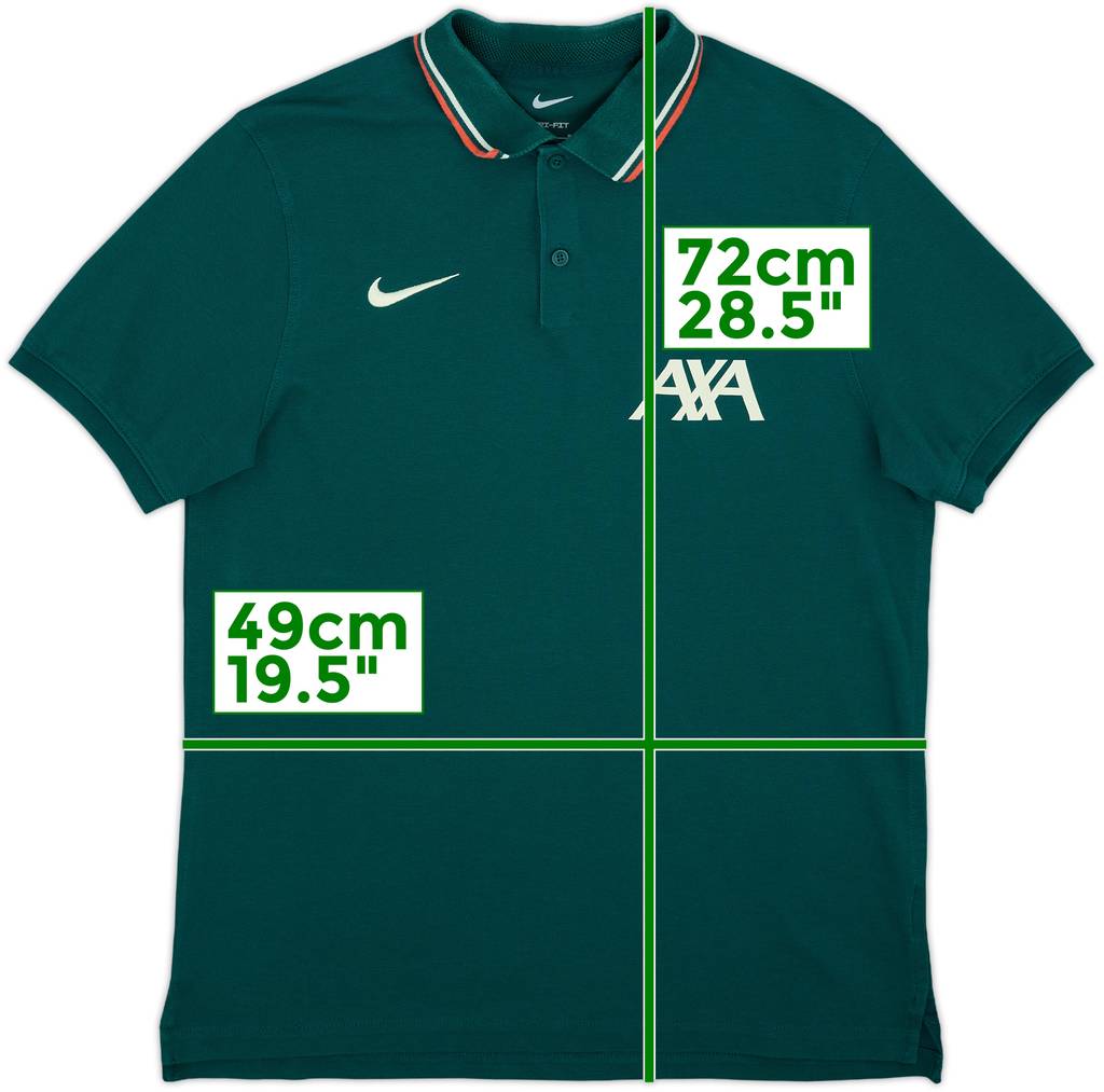 2021-22 Liverpool Nike Polo Shirt - 7/10 - (M)