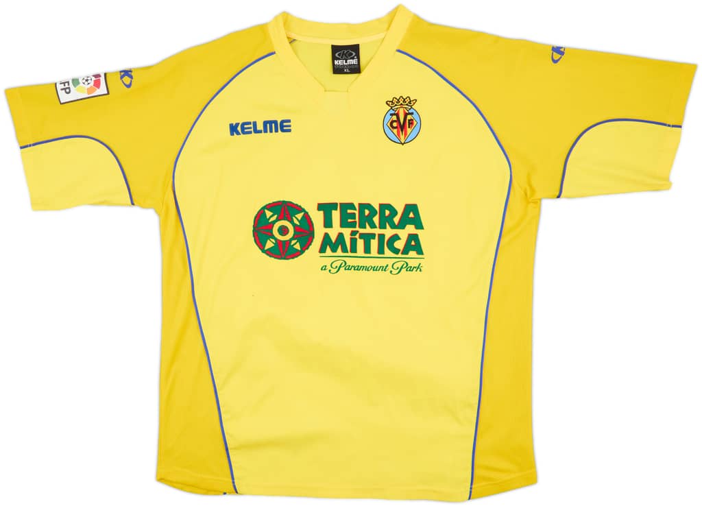 2003-04 Villarreal Home Shirt - 7/10 - (XL)