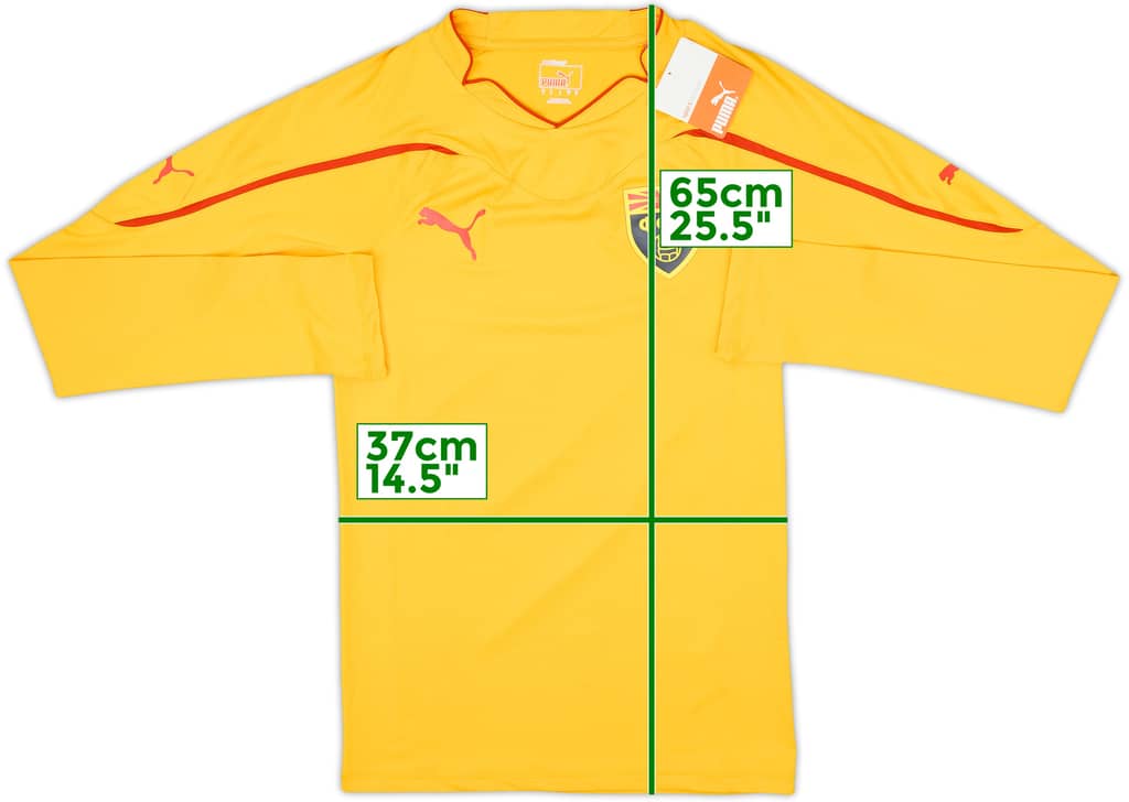 2010-13 North Macedonia Away L/S Shirt (S)