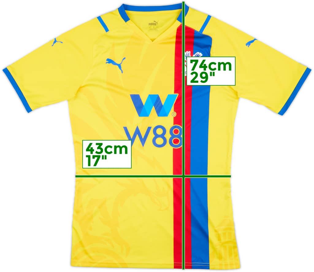 2021-22 Crystal Palace Away Shirt - 10/10 - (M)
