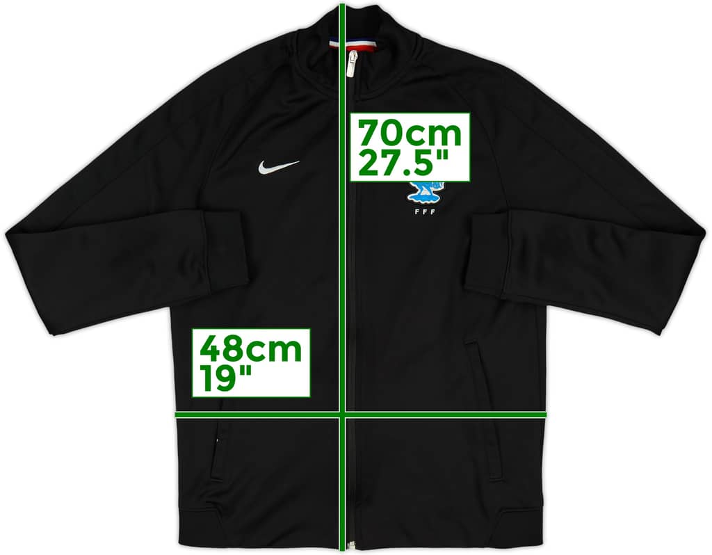 2016-17 France Nike Track Jacket - 9/10 - (M)