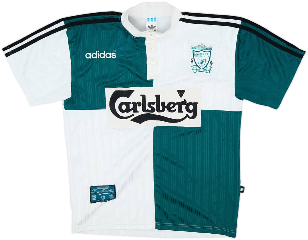 1995-96 Liverpool Away Shirt - 8/10 - (S)