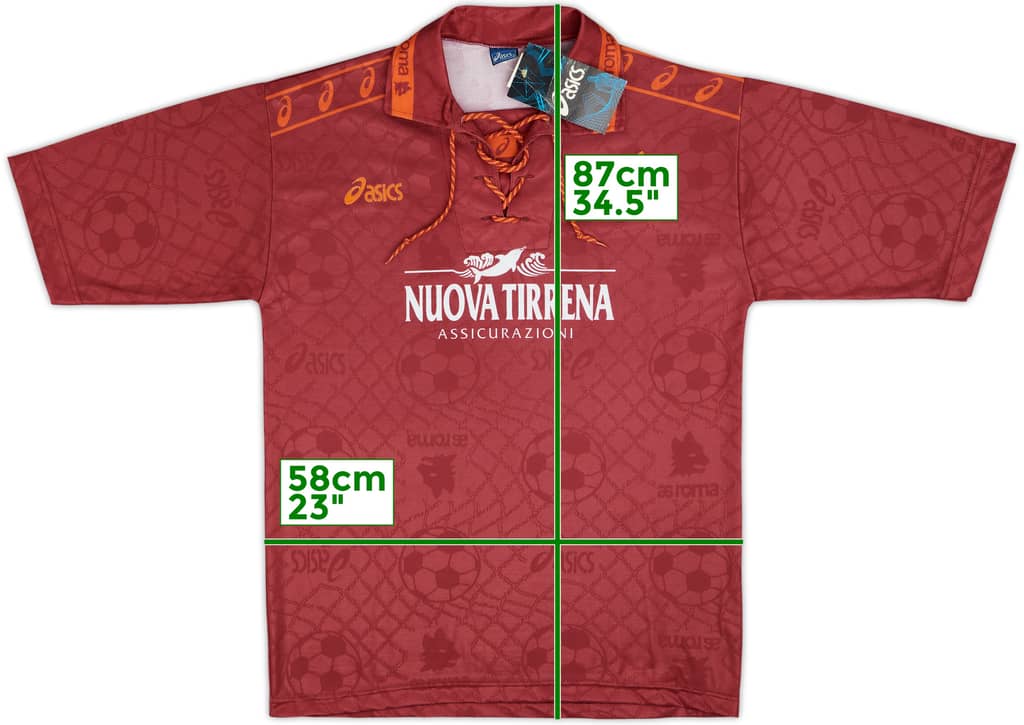 1994-95 Roma Home Shirt (L)