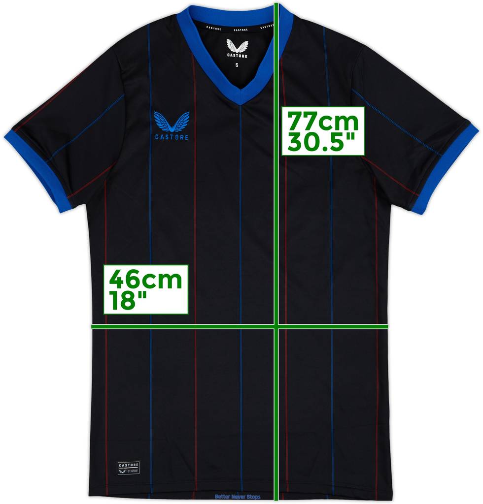 2022-23 Rangers Fourth Shirt - 9/10 - (S)