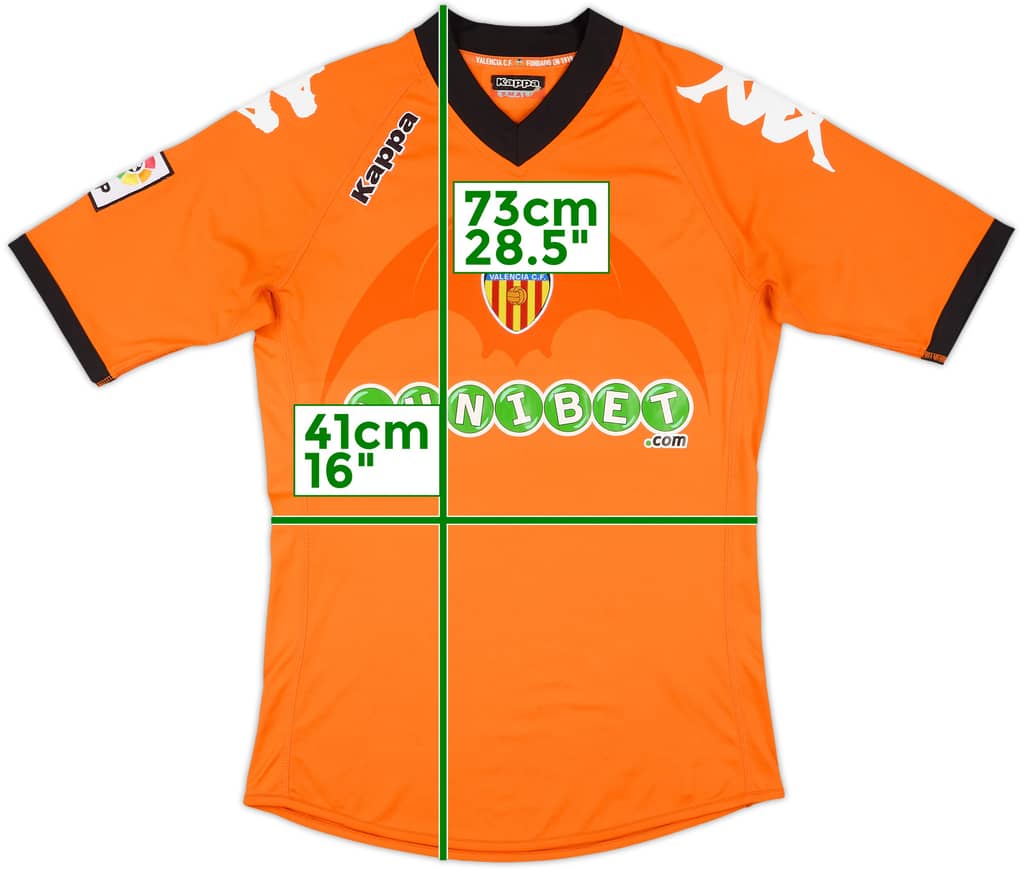 2010-11 Valencia Away Shirt - 9/10 - (S)