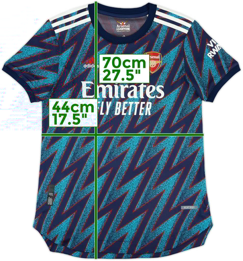 2021-22 Arsenal Authentic Third Shirt - 9/10 - (Women's S)