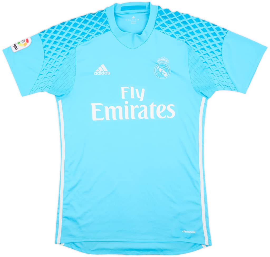 2016-17 Real Madrid GK S/S Shirt - 8/10 - (S)