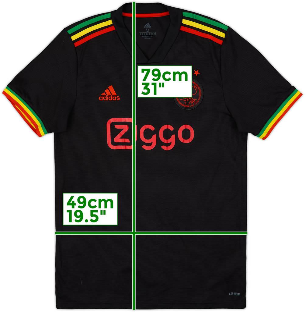 2021-22 Ajax Third Shirt - 9/10 - (M)