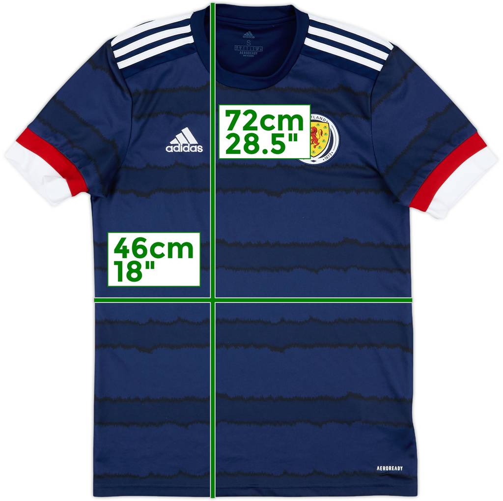 2020-22 Scotland Home Shirt - 7/10 - (S)