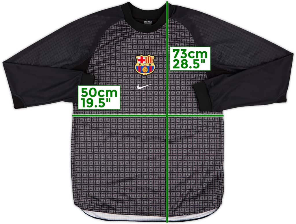 2000-01 Barcelona GK Shirt - 9/10 - (M)