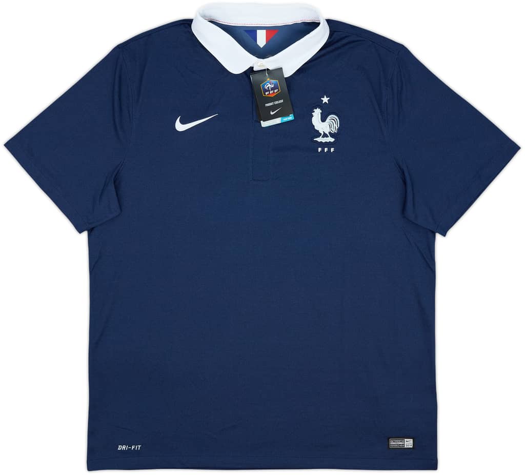 2014-15 France Home Shirt (XL)