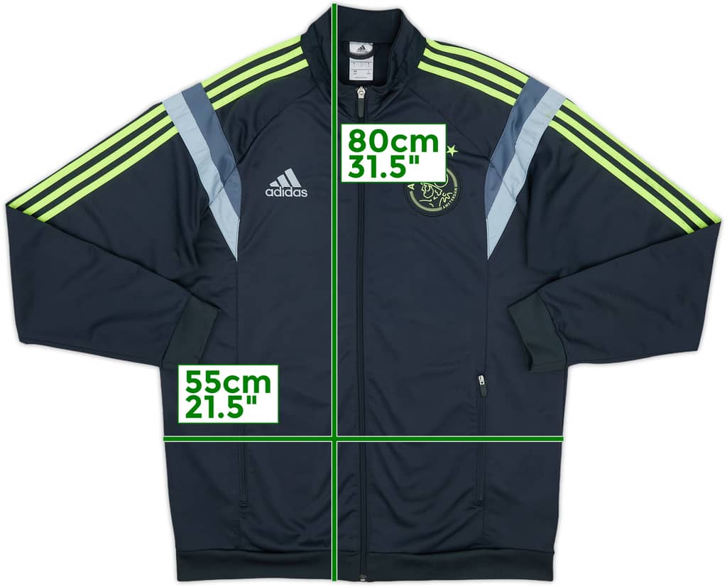 2014-15 Ajax adidas Track Jacket - 9/10 - (L)