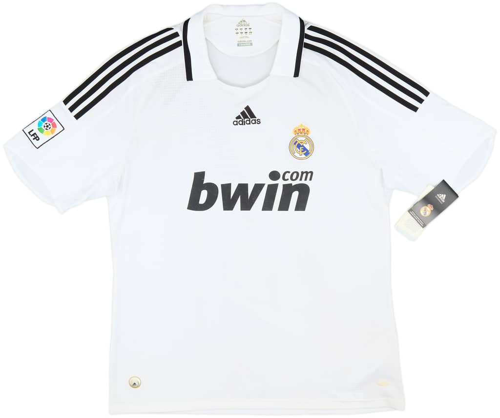 2008-09 Real Madrid Home Shirt (XL)