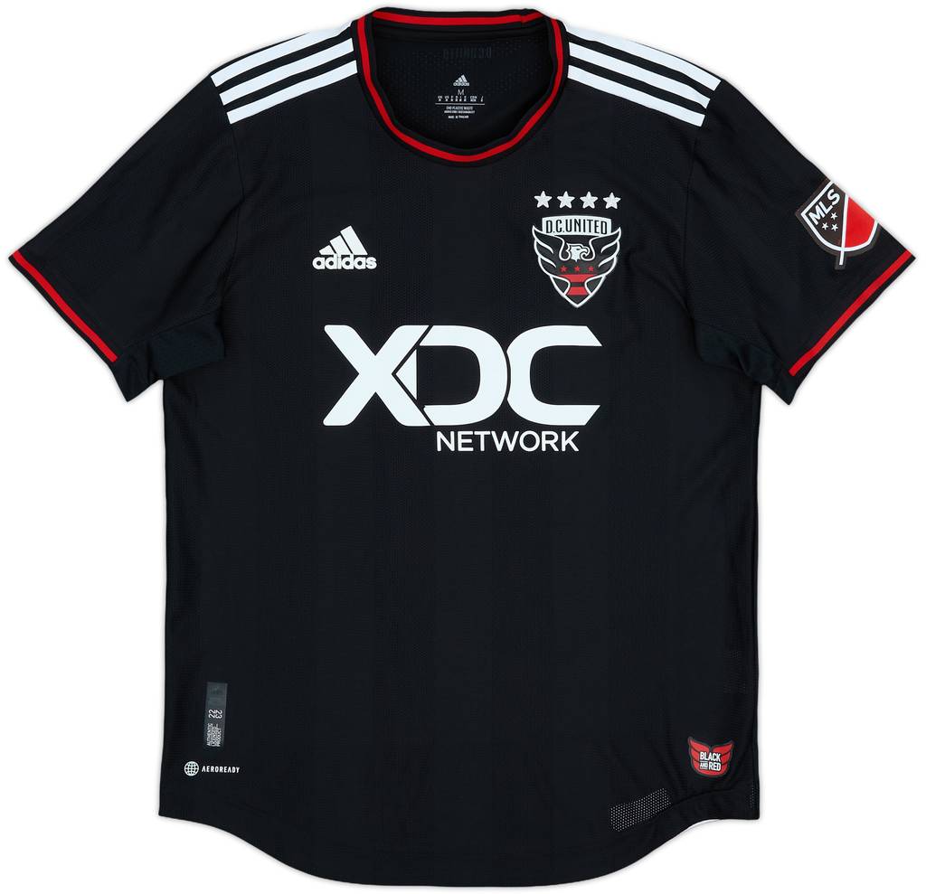 2022-23 DC United Authentic Home Shirt - 8/10 - (M)