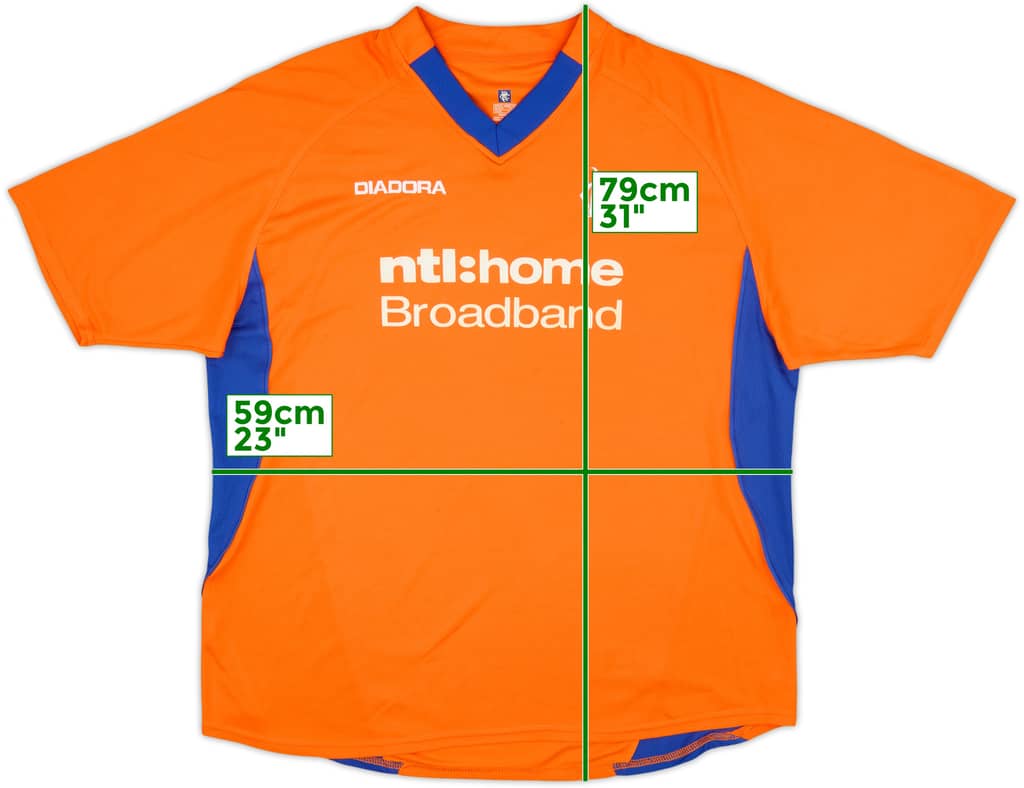 2002-03 Rangers Away Shirt - 8/10 - (XL)