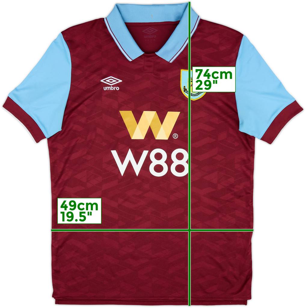 2023-24 Burnley Home Shirt - 8/10 - (L)