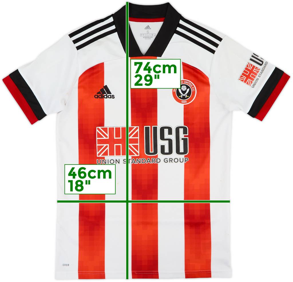 2020-21 Sheffield United Home Shirt - 6/10 - (S)