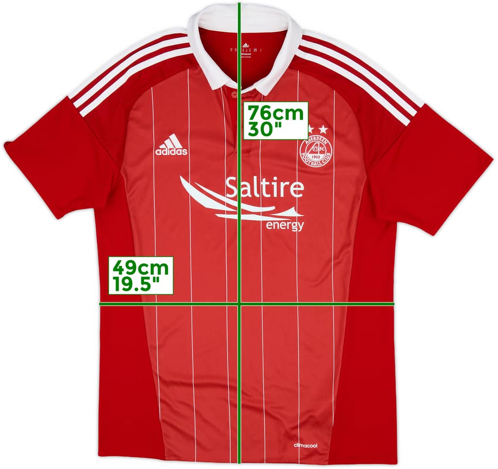2016-17 Aberdeen Home Shirt - 7/10 - (M)