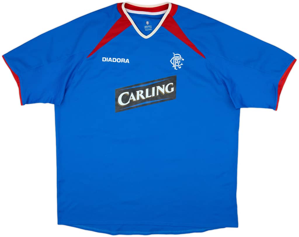 2003-05 Rangers Home Shirt - 9/10 - (XXL)