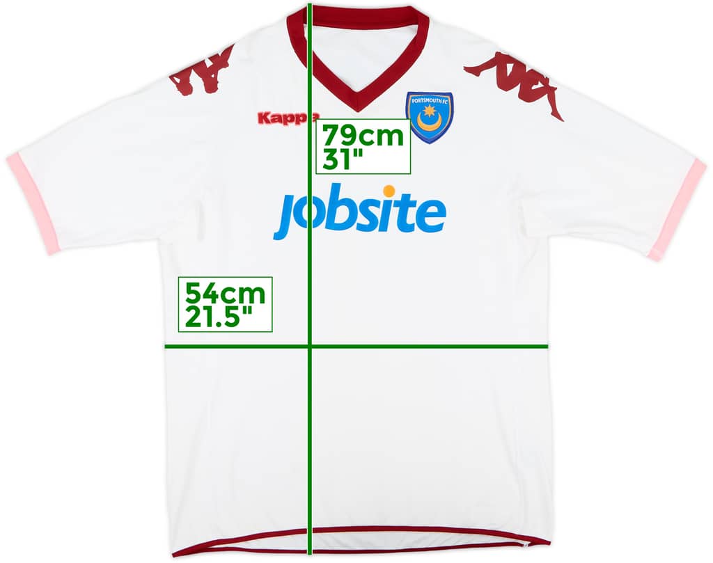2010-11 Portsmouth Away Shirt - 7/10 - (XXL)