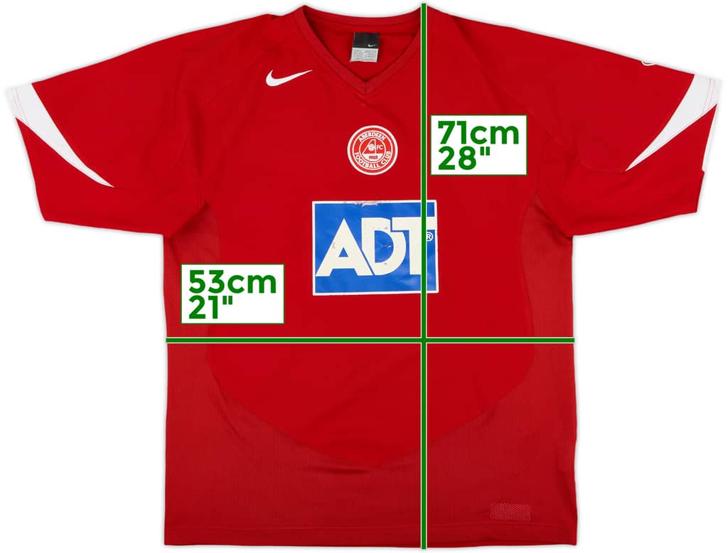 2004-05 Aberdeen Home Shirt - 5/10 - (M)
