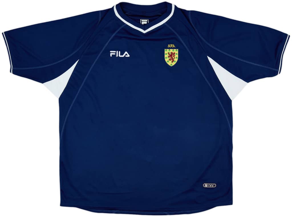 2000-02 Scotland Home Shirt - 9/10 - (XL)