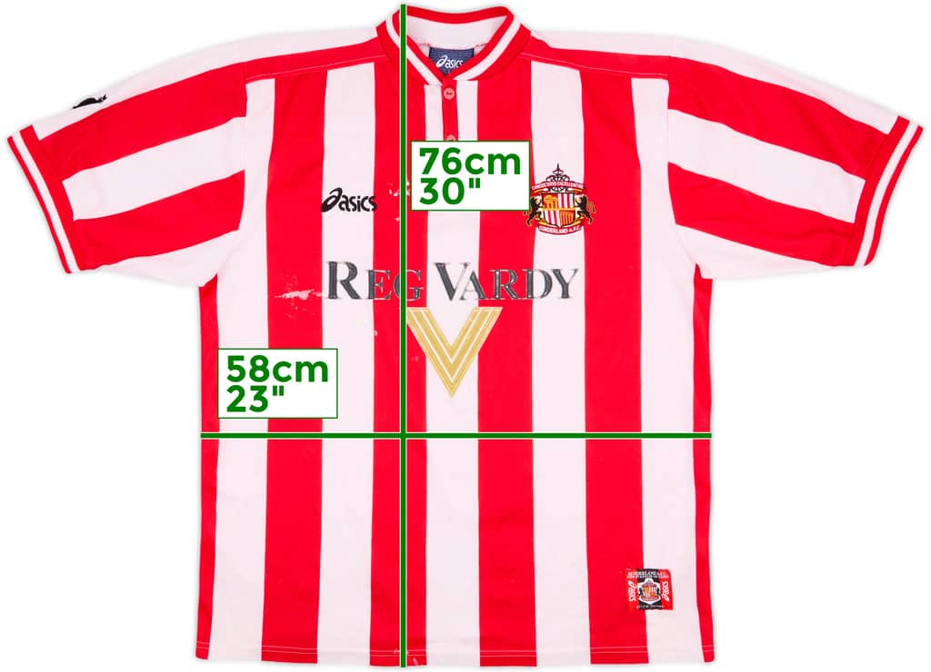 1999-00 Sunderland Home Shirt - 4/10 - (L)