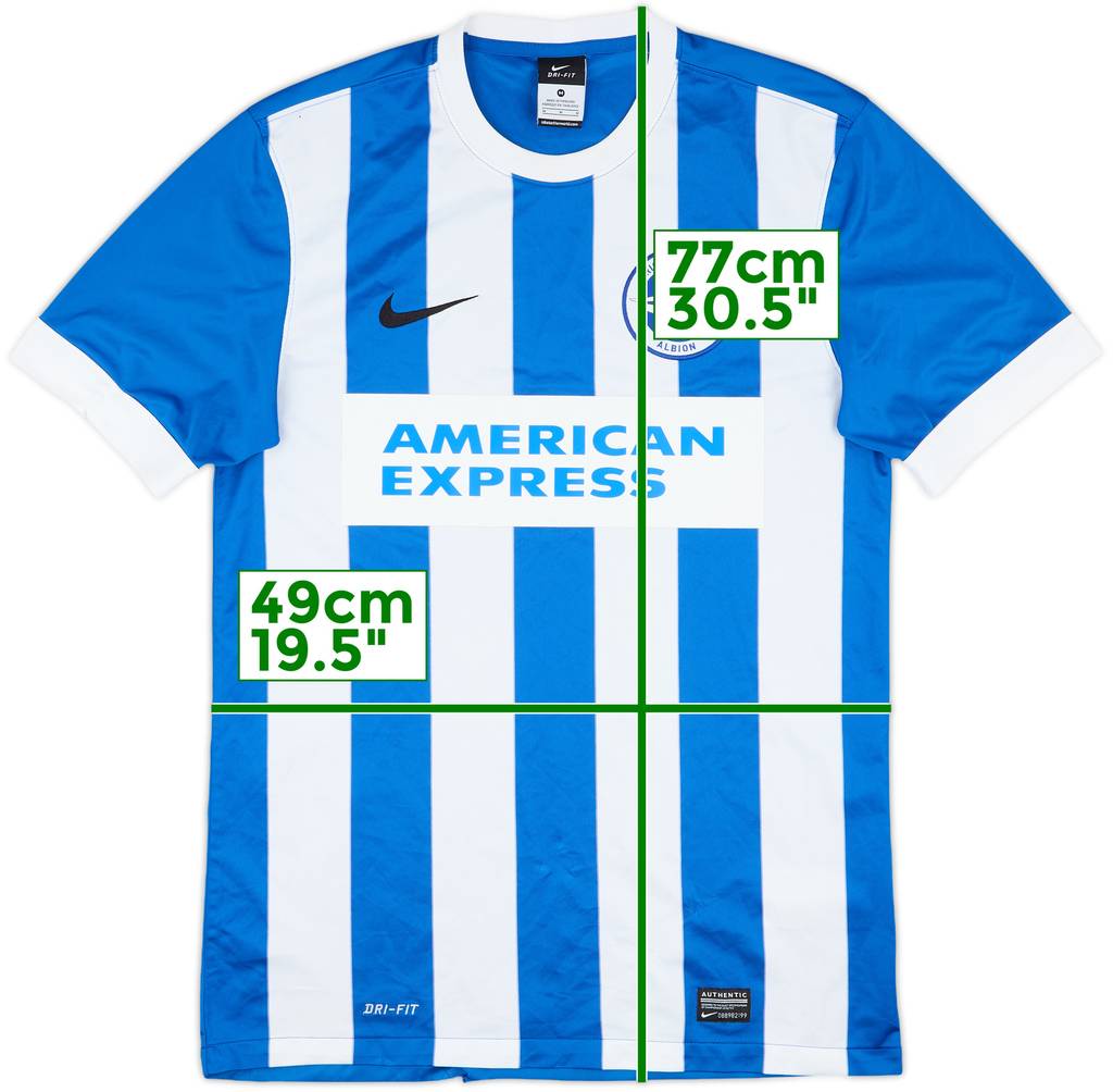 2014-16 Brighton Home Shirt - 7/10 - (M)