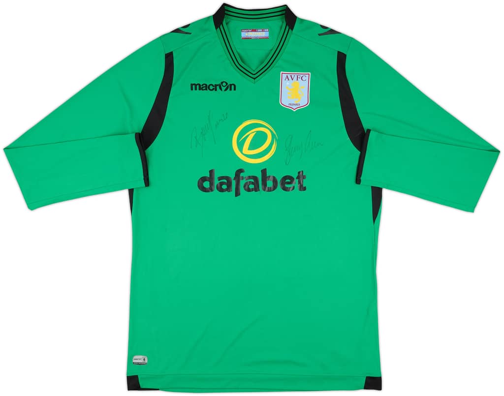 2014-15 Aston Villa GK Shirt - 7/10 - (XL)