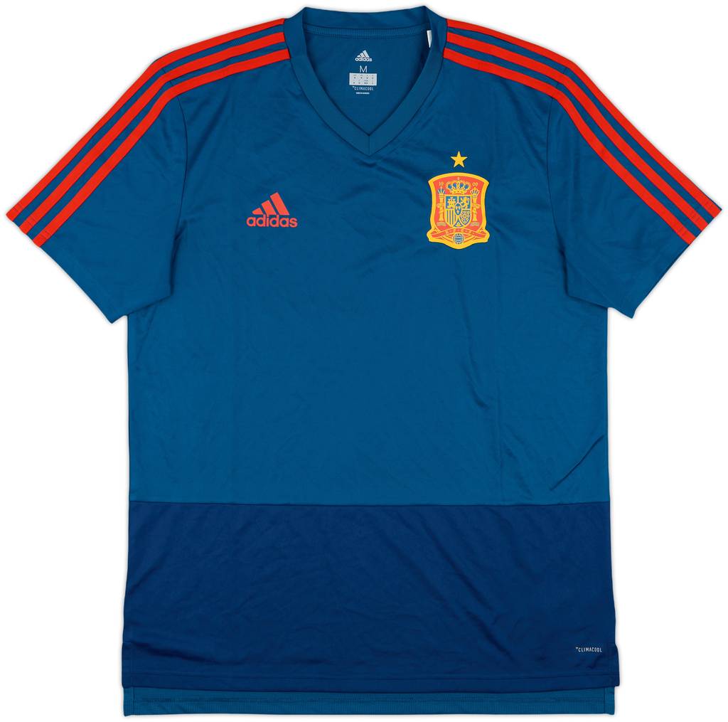 2018-19 Spain adidas Training Shirt - 10/10 - (M)