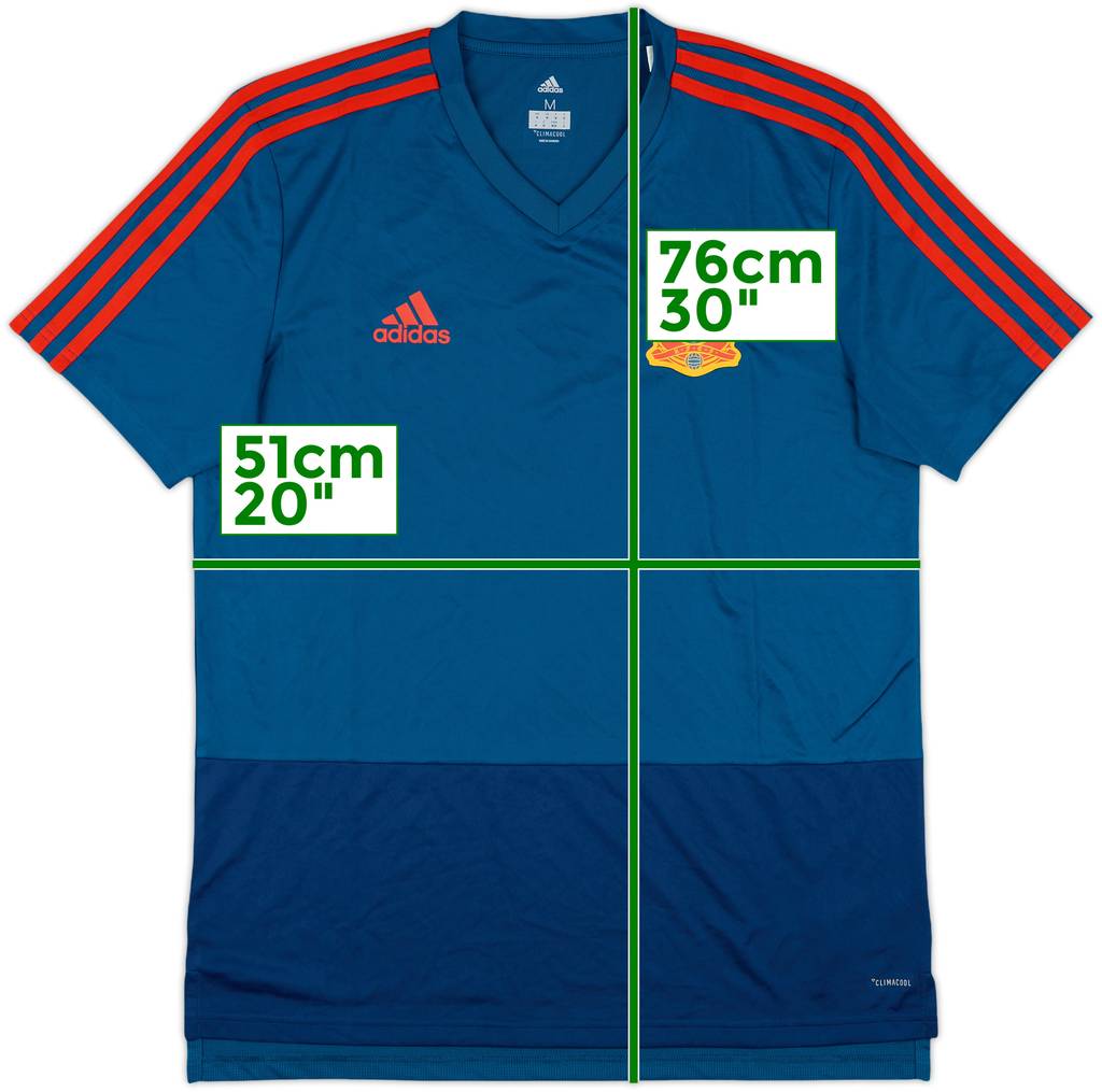 2018-19 Spain adidas Training Shirt - 10/10 - (M)