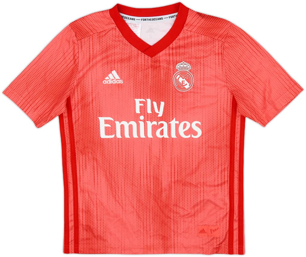 2018-19 Real Madrid Third Shirt - 7/10 - (S.Boys)