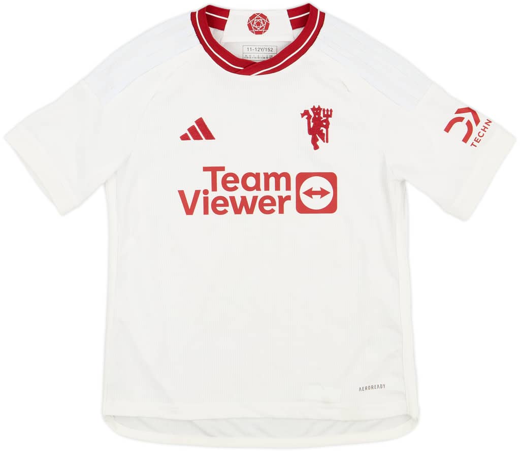 2023-24 Manchester United Third Shirt - 8/10 - (M.Boys)