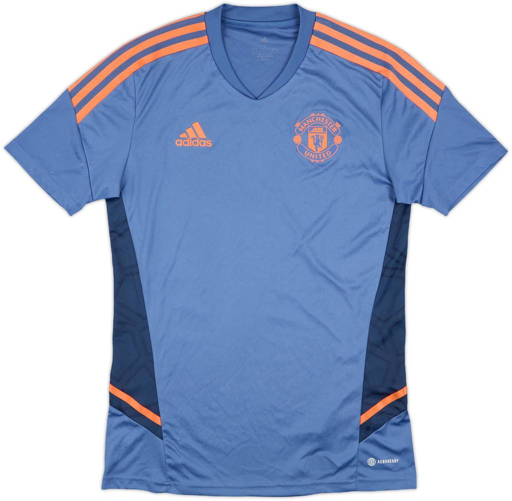 2022-23 Manchester United adidas Training Shirt - 9/10 - (S)