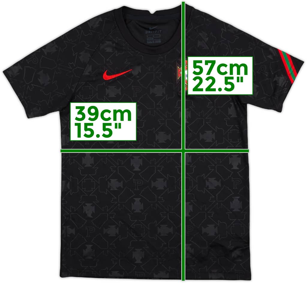 2020-21 Portugal Nike Training Shirt - 9/10 - (M.Boys)