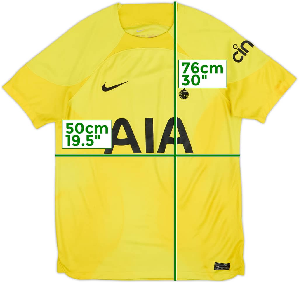 2022-23 Tottenham GK S/S Shirt - 5/10 - (M)