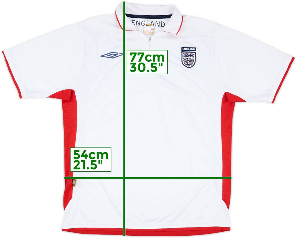 2005-06 England Umbro Polo Shirt - 5/10 - (L)