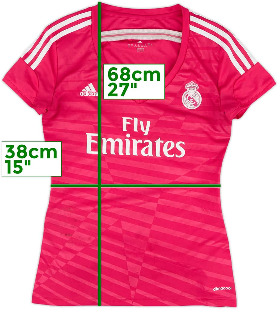 2014-15 Real Madrid Away Shirt - 6/10 - (Women's M)