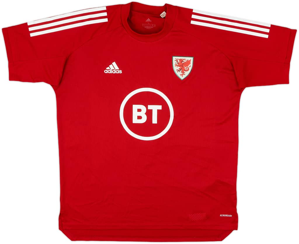 2020-21 Wales adidas Training Shirt - 10/10 - (L)