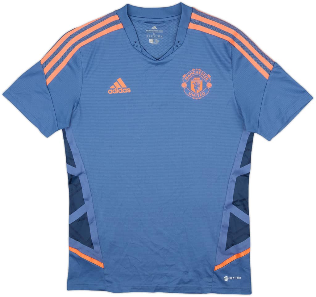 2022-23 Manchester United Authentic adidas Training Shirt - 9/10 - (S)