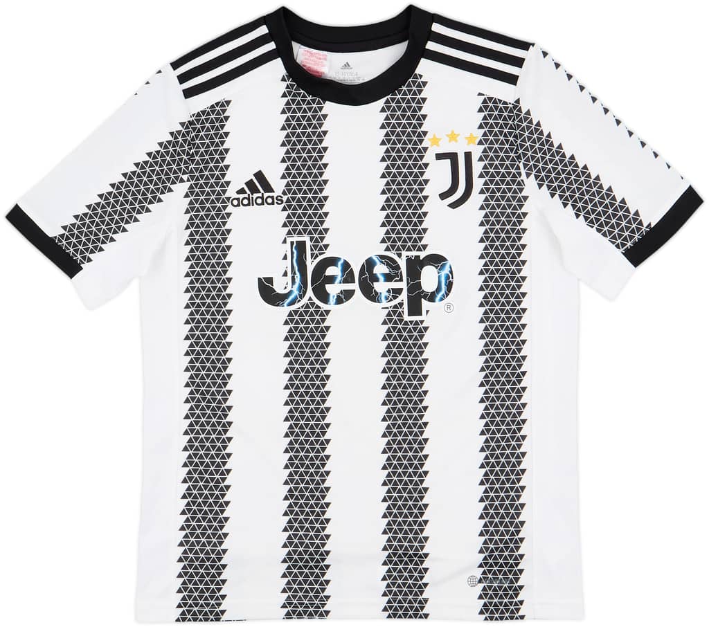 2022-23 Juventus Home Shirt - 9/10 - (L.Boys)