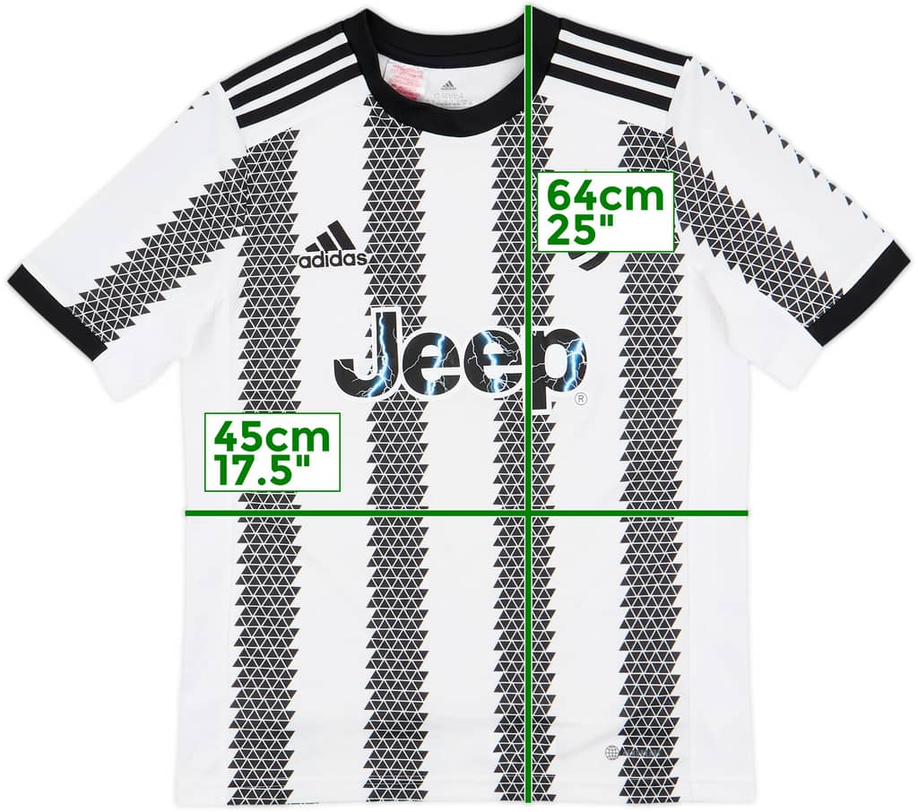 2022-23 Juventus Home Shirt - 9/10 - (L.Boys)