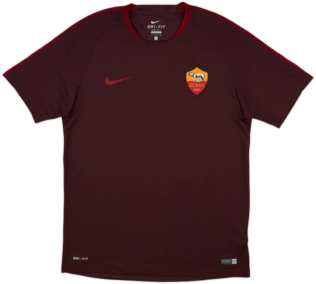 2015-16 Roma Nike Training Shirt - 9/10 - (L)