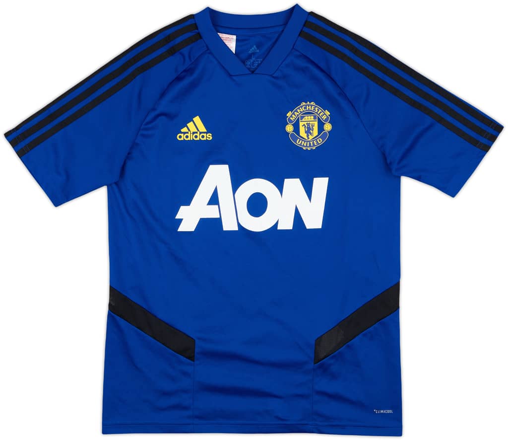2019-20 Manchester United adidas Training Shirt - 9/10 - (L.Boys)