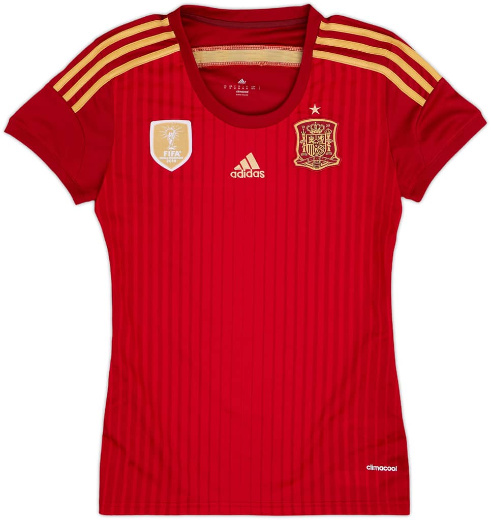 2013-15 Spain Home Shirt - 10/10 - (Women's M)