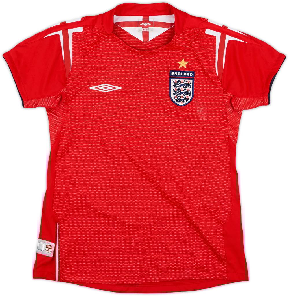 2004-06 England Away Shirt - 5/10 - (M.Boys)