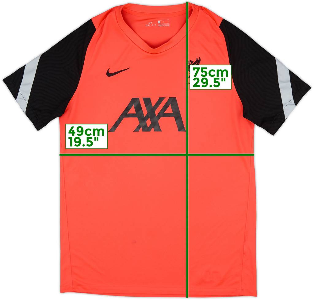 2020-21 Liverpool Nike Training Shirt - 8/10 - (L)